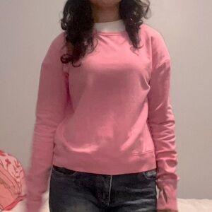 Pink sweatshirt